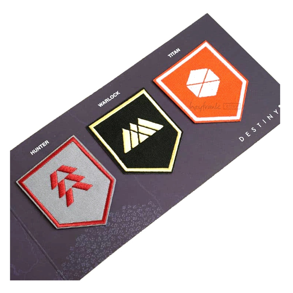 NEW - Destiny - 3 Patch Set - Hunter/Warlock/Titan